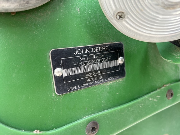 2020 John Deere 735D Header Combine