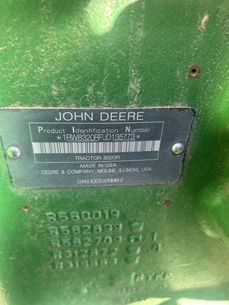 2018 John Deere 8320R Tractor