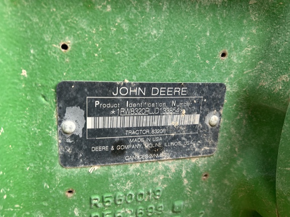 2018 John Deere 8320R Tractor