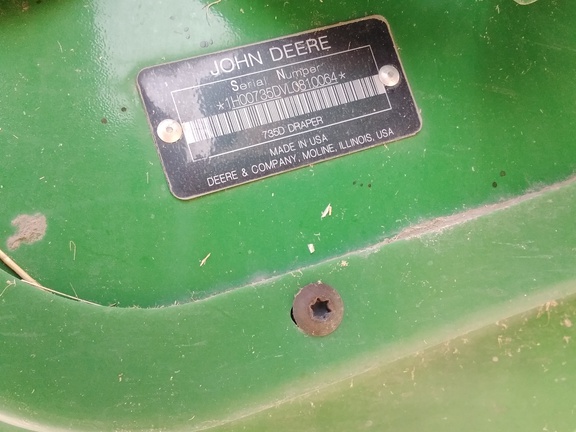2020 John Deere 735D Header Combine
