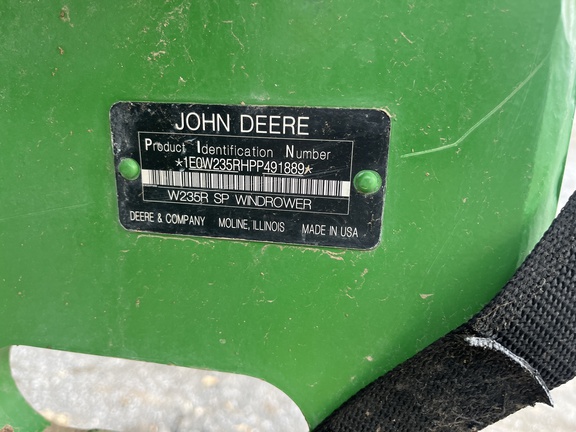 2023 John Deere W235R Windrower