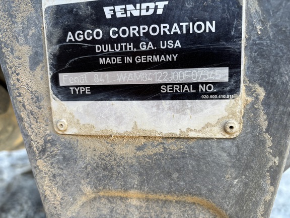 2020 Fendt 826S4 Tractor