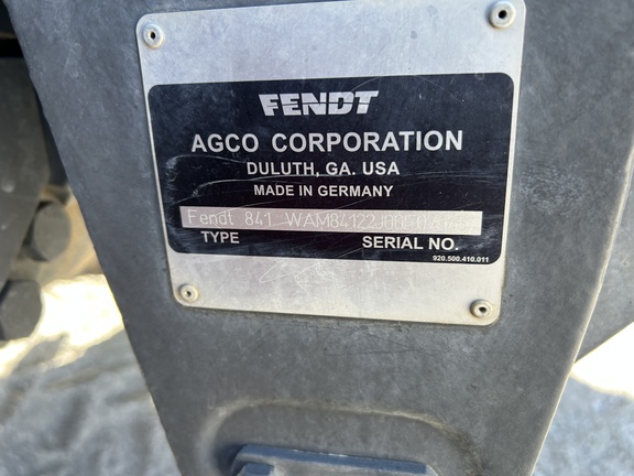 2020 Fendt 826S4 Tractor