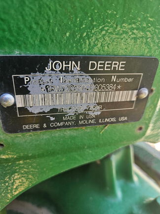 2012 John Deere 7200R Tractor