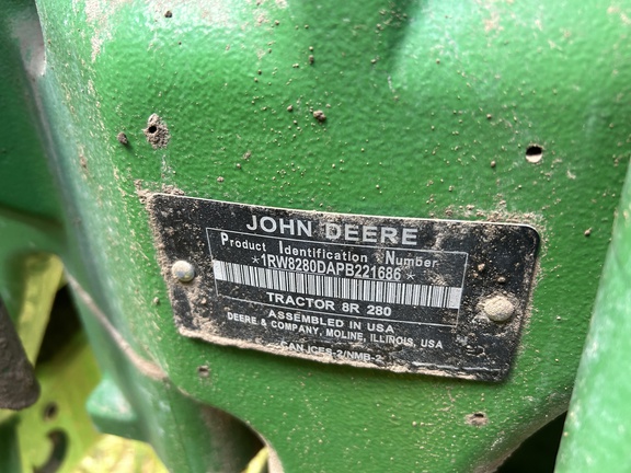 2023 John Deere 8R 280 Tractor