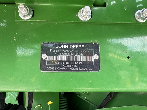 2022 John Deere S780 Combine