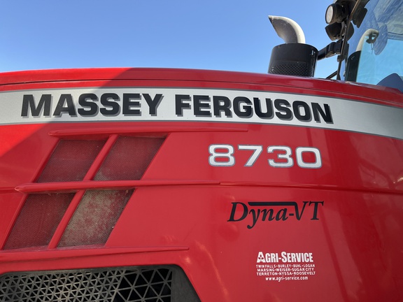 2016 Massey Ferguson 8730 Tractor