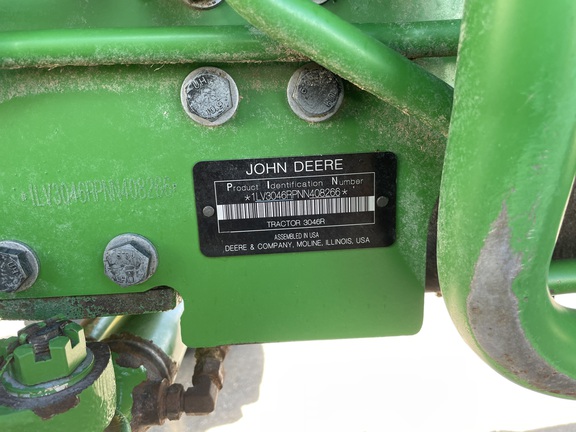 2022 John Deere 3046R Tractor Compact