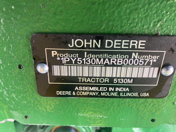2024 John Deere 5130M Tractor
