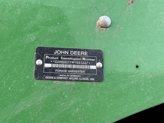 2021 John Deere 9900 Forage Harvester