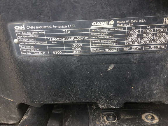 2021 Case IH Magnum 240 AFS Tractor
