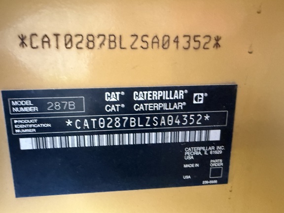 2008 Caterpillar 287B Compact Track Loader
