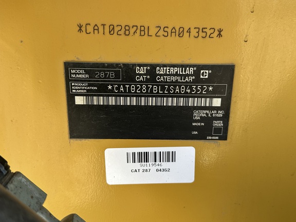2008 Caterpillar 287B Compact Track Loader