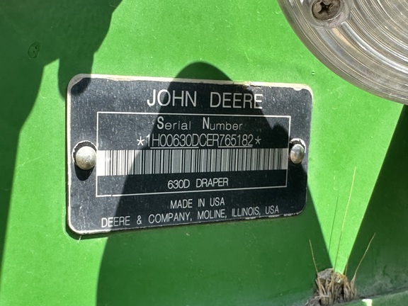 2014 John Deere 630D Header Combine