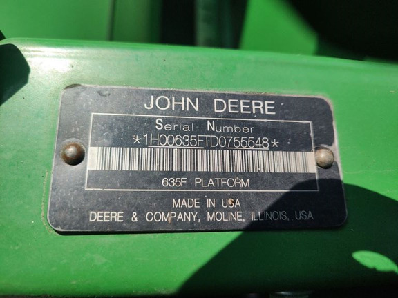 2013 John Deere 635F Header Combine