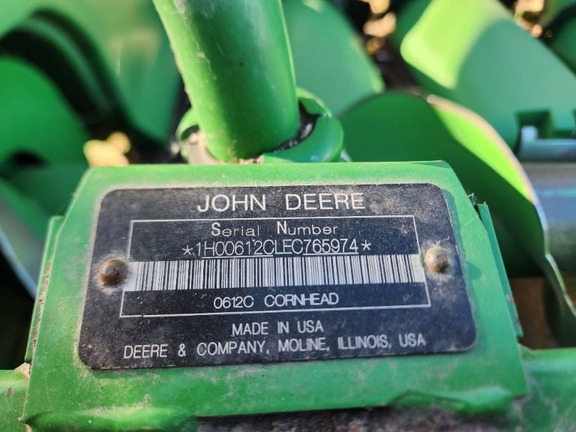 2014 John Deere 612C Header Corn Head