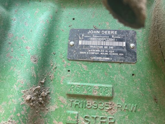 2023 John Deere 8R 310 Tractor