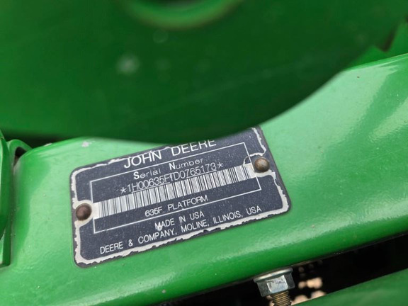 2014 John Deere 635F Header Combine