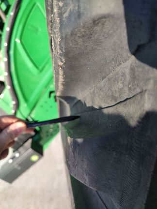 2021 John Deere 9520RX Tractor Rubber Track