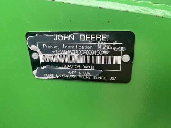 2013 John Deere 9460R Tractor 4WD