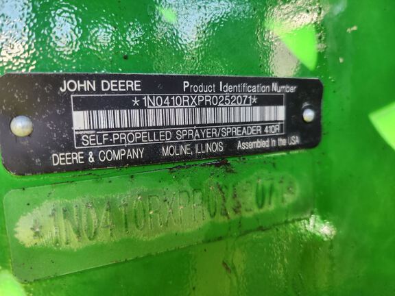 2025 John Deere 410R Sprayer/High Clearance