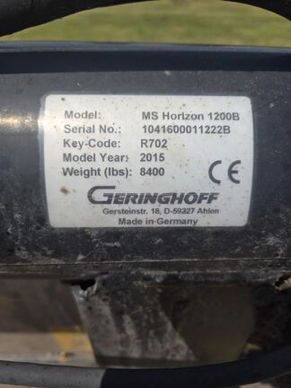 2015 Geringhoff NORTH STAR Header Corn Head
