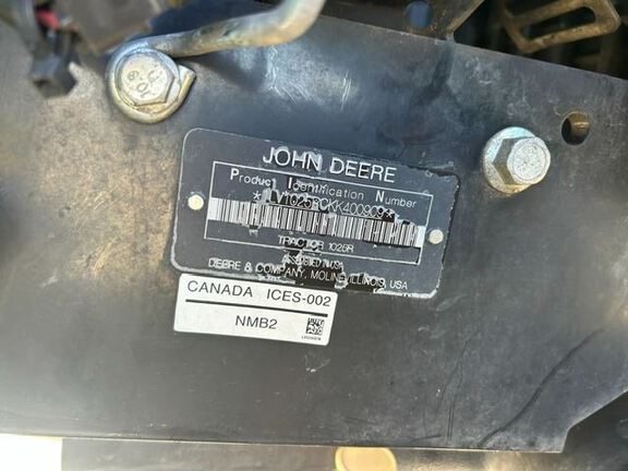 2020 John Deere 1025R Tractor Compact