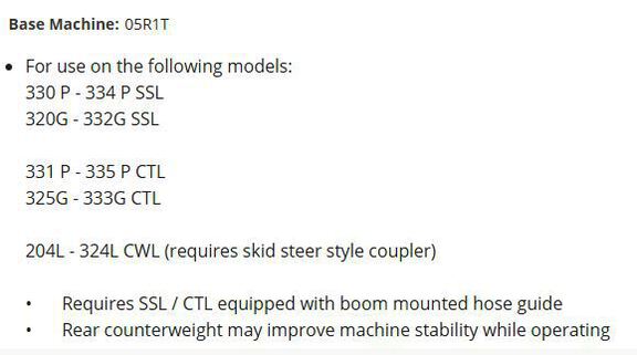 2024 John Deere GR84B ROCK / BRUSH GRAPPLE Misc