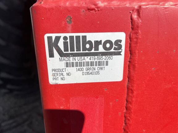 2000 Killbros 1400 Grain Cart