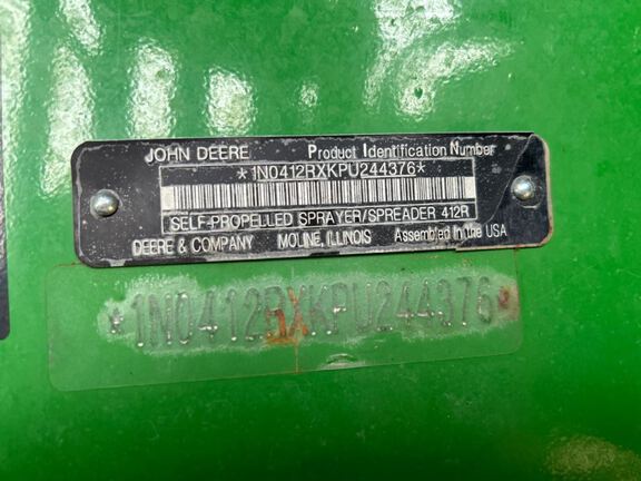 2024 John Deere 412R Sprayer/High Clearance