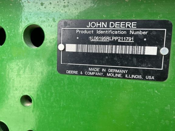 2024 John Deere 6R 195 Tractor