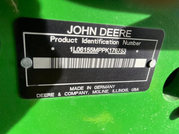 2023 John Deere 6155M Tractor