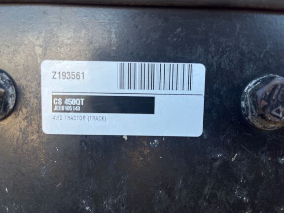 2004 Case 450QT Tractor Rubber Track