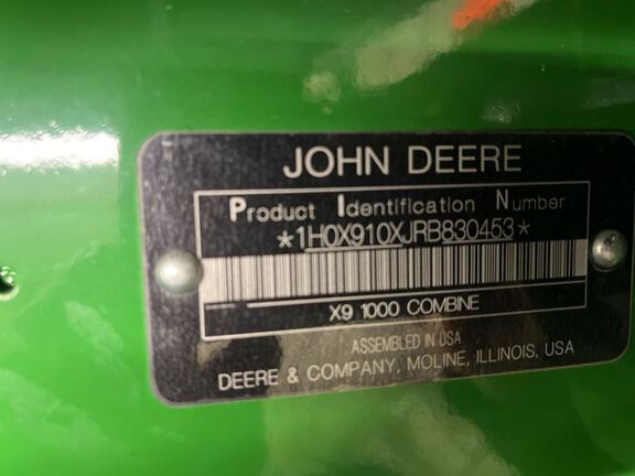 2024 John Deere X9 1000 Combine