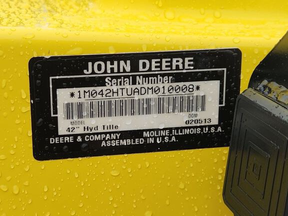 2013 John Deere TILLER42 Tiller