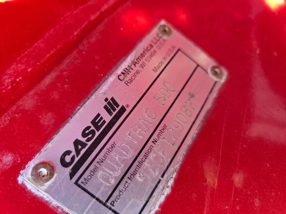 2013 Case 500 QUAD Tractor Rubber Track