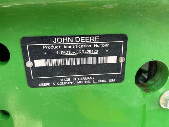 2024 John Deere 6R 215 Tractor