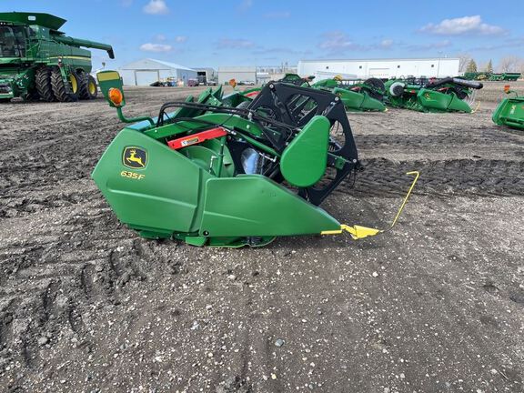 2017 John Deere 635F Header Combine