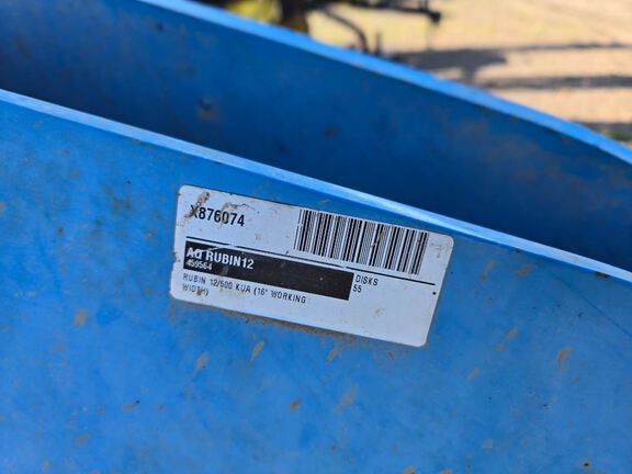 2019 Misc RUBIN12/500 Disk