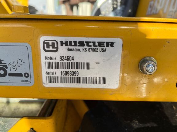 2015 Hustler Excel RAPTOR SD Mower/Zero Turn