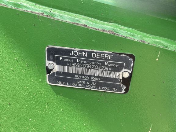 2012 John Deere 9560R Tractor 4WD