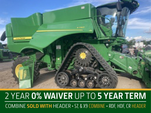 2018 John Deere S790 Combine