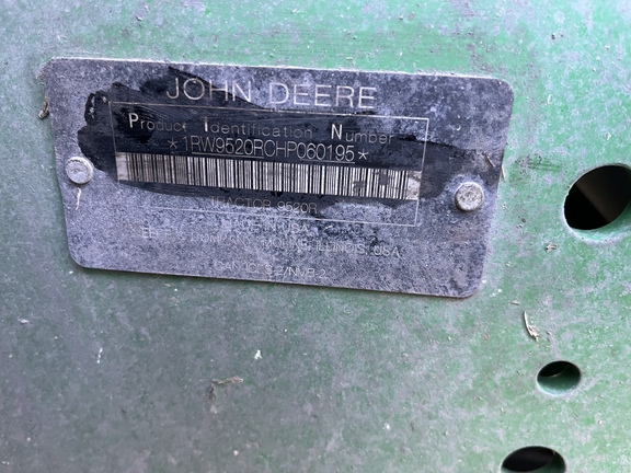 2018 John Deere 9520R Tractor 4WD