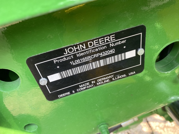 2024 John Deere 6R 165 Tractor