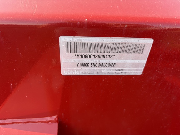 2013 Buhler Farm King 1080 Snow Blower