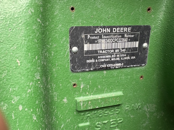 2023 John Deere 8R 340 Tractor