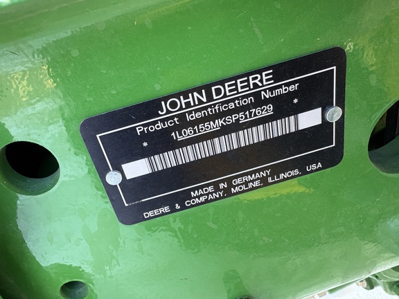 2025 John Deere 6M 155 Tractor