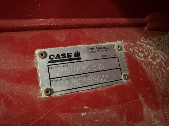 2012 Case IH Steiger 550 Quadtrac Tractor Rubber Track