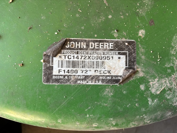 2009 John Deere 1545 Mower/Front Deck