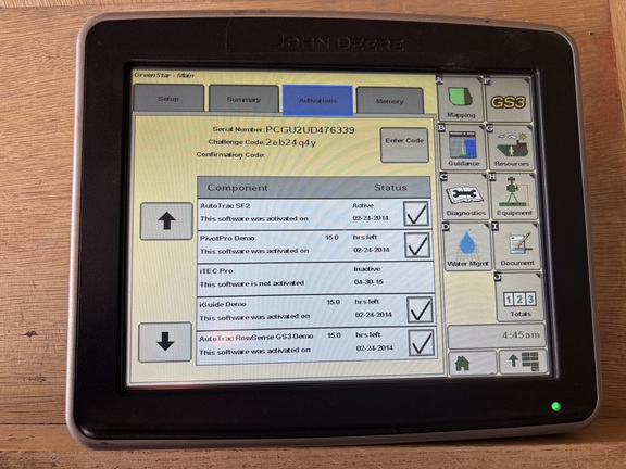 2014 John Deere 2630 Display Precision Ag